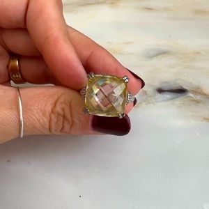 Judith Ripka Sterling Silver Ring